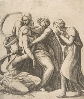The Virgin fainting and being supported in the arms of the holy women, 1531-76 The Virgin fainting and being supported in the arms of the holy women, 1531-76