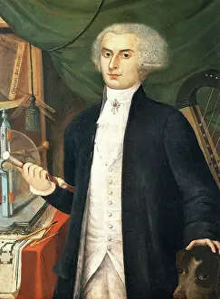 Oil On Canvas Portrait Gallery Prints: A virtuoso of the arts and sciences. Creator: Unknown