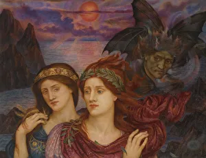 Allegory And Literature In Art Prints: The Vision, 1914