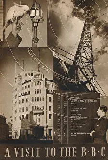 A Visit to the BBC Print, 1937