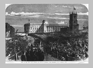 Visit of the Prince and Princess of Wales to Liverpool. The Procession to St. Georges Hall Visit of the Prince and Princess of Wales to Liverpool. The Procession to St. Georges Hall