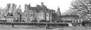 Visit of the Prince of Wales to Bournemouth; Canford Manor, 1890 Print
