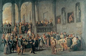 Oil On Canvas Images Prints: To Visit the Sick