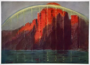 Norse Mythology Images Prints: Walhalla, 1906