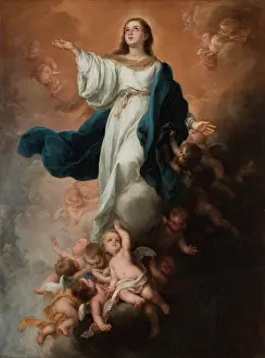 Prints of Walpole Immaculate Conception, 1680 Bartolome Esteban Murillo Prints: Walpole Immaculate Conception Print, 1680