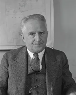 Walter E. Packard, Acting Director, Rural Resettlement Division Print 1936