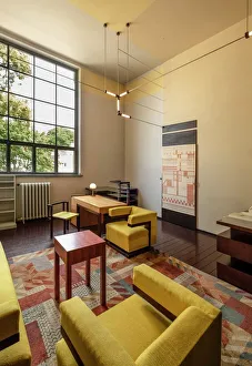 Walter Gropius office, 1924. Main building, Bauhaus-University Weimar (1904-1911), Germany, 2018 Walter Gropius office, 1924. Main building, Bauhaus-University Weimar (1904-1911), Germany, 2018