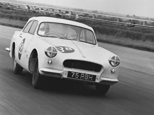 Prints of Warwick GT, S.Hill at Silverstone 1961 Northamptonshire Prints: Heritage Images Print: Warwick GT at Silverstone 1961