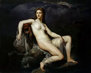 Henri Lehmann Print: Woman at a Well