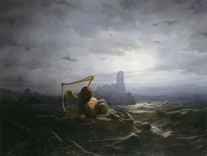 Norse Mythology Paintings Prints: The Water-Sprite