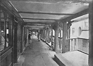 Watergate Street Row, Chester, c1896. Artist: Catherall & Pritchard Watergate Street Row, Chester, c1896. Artist: Catherall & Pritchard