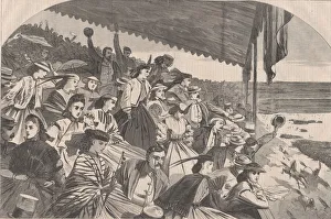 Our Watering Places - Horse Racing at Saratoga (Harper's Weekly, Vol. IX), 1865 Our Watering Places - Horse Racing at Saratoga (Harper's Weekly, Vol. IX), 1865
