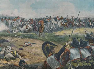 Napoleon's Defeat Prints: Waterloo, 1815, (1896)