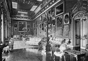 The Waterloo Chamber, Apsley House, 1908.Artist: HN King The Waterloo Chamber, Apsley House, 1908.Artist: HN King