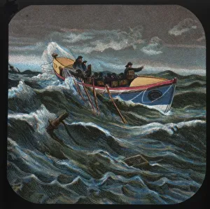 On the way to the wreck, c1900 Print