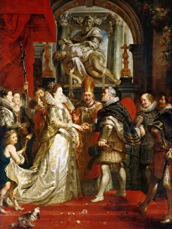 The Wedding by Proxy of Marie de Medici to King Henry IV (The Marie de Medici Cycle) The Wedding by Proxy of Marie de Medici to King Henry IV (The Marie de Medici Cycle)