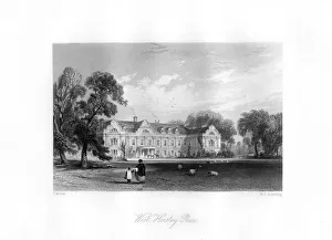 West Horsley, Surrey, 19th century.Artist: MJ Starling West Horsley, Surrey, 19th century.Artist: MJ Starling