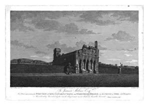 West View of King Edwards Chapel on Wakefield Bridge in the County of York, c1800 West View of King Edwards Chapel on Wakefield Bridge in the County of York, c1800