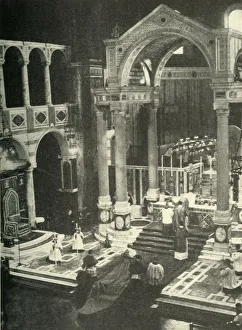 Christian Heritage Images UK Prints: In Westminster Cathedral, c1948. Creator: Unknown