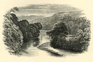 England River Views Prints: On the Wharfe, c1890. Creator: Unknown