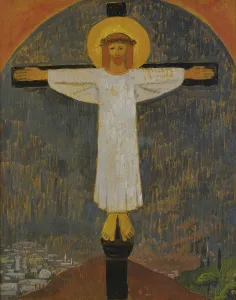 Fine Art Bible Scenes Prints: The White Christ