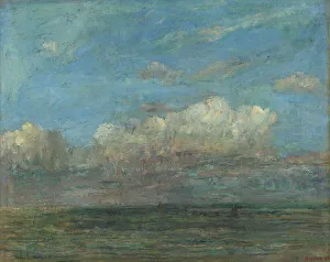 James Ensor Art Prints: The White Cloud, 1884. Creator: James Ensor