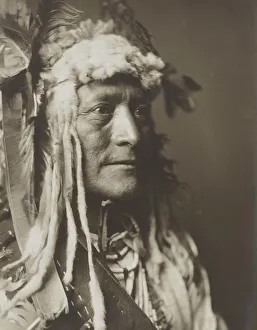 Indigenous People Images Prints: White Duck, c1908. Creator: Edward Sheriff Curtis