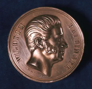 Wilhelm Haidinger, Austrian mineralogist, geologist and physicist, c1871 Wilhelm Haidinger, Austrian mineralogist, geologist and physicist, c1871