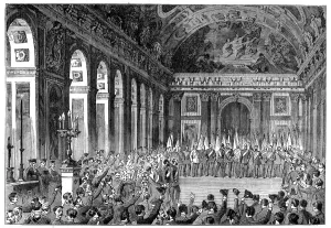 Wilhelm I becoming Emperor of Germany, 18 January 1871 (c1880) Wilhelm I becoming Emperor of Germany, 18 January 1871 (c1880)