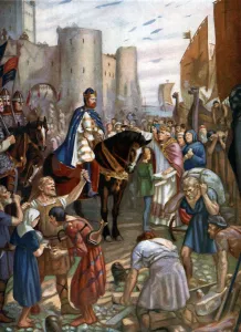 William Rufus at the Tower of London, late 11th century, (c1920) William Rufus at the Tower of London, late 11th century, (c1920)