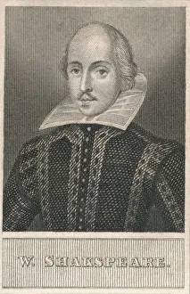 British Arts And Culture Prints: William Shakespeare. Creator: Unknown