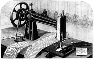 1880 Wilson Sewing Machine Print