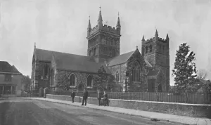 Wimborne Minster Prints: Wimborne Minster, c1910
