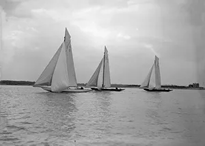No wind for the 8 Metre class The Truant, Spero and The Antwerpia IV, 25th May 1912 No wind for the 8 Metre class The Truant, Spero and The Antwerpia IV, 25th May 1912