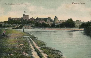 British Castle Architecture Prints: Windsor Castle, c1900