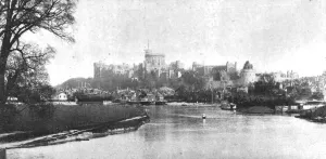 Windsor Castle Print, Victoria's Reign (1901)