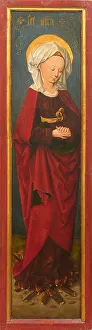 Master of Augsburg, Wing of a Triptych Print, c. 1497