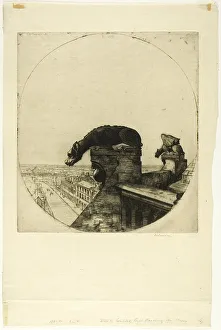 Mythical Beast Prints: The Wingless Chimera Print, 1911
