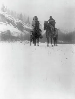 For a Winter Campaign - Apsaroke, c1908 Print