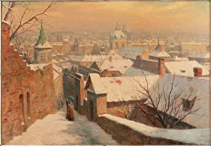 Winter in Prague, 1941 Print by Tavik Frantisek Simon