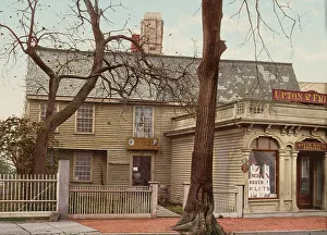 Vintage American Landscapes Prints: The Witch House, Salem, c1901. Creator: Unknown