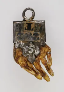 Witch moles paw (Mole Amulet), 18th century. Artist: Anonymous Witch moles paw (Mole Amulet), 18th century. Artist: Anonymous