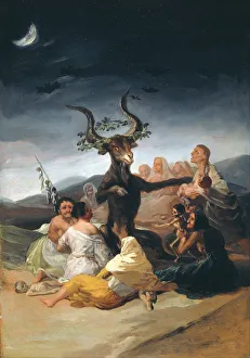 Witches Sabbath, 1797-1798. Artist: Goya, Francisco, de (1746-1828) Witches Sabbath, 1797-1798. Artist: Goya, Francisco, de (1746-1828)