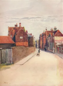 Woking, Old Village, 1911, (1914). Artist: James S Ogilvy Woking, Old Village, 1911, (1914). Artist: James S Ogilvy