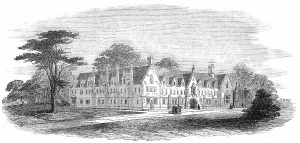 Victorian Era Education Prints: The Worcester Diocesan Training-School