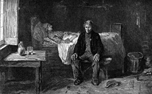 Images Dated 2009 February: Alone in the World Print, 1882