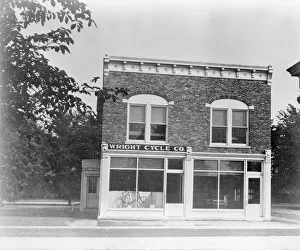 Wright Brothers Bicycle Shop, 1937. Creator: Unknown Wright Brothers Bicycle Shop, 1937. Creator: Unknown