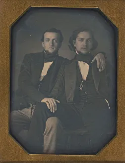 Two Young Men, ca. 1850 Print