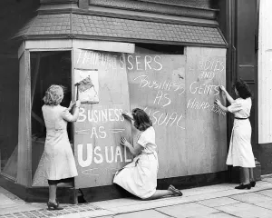 West End Hairdresser, London Print