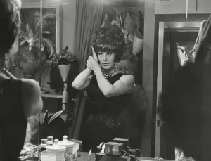 Danny La Rue, female impersonator 1965 Danny La Rue, female impersonator 1965